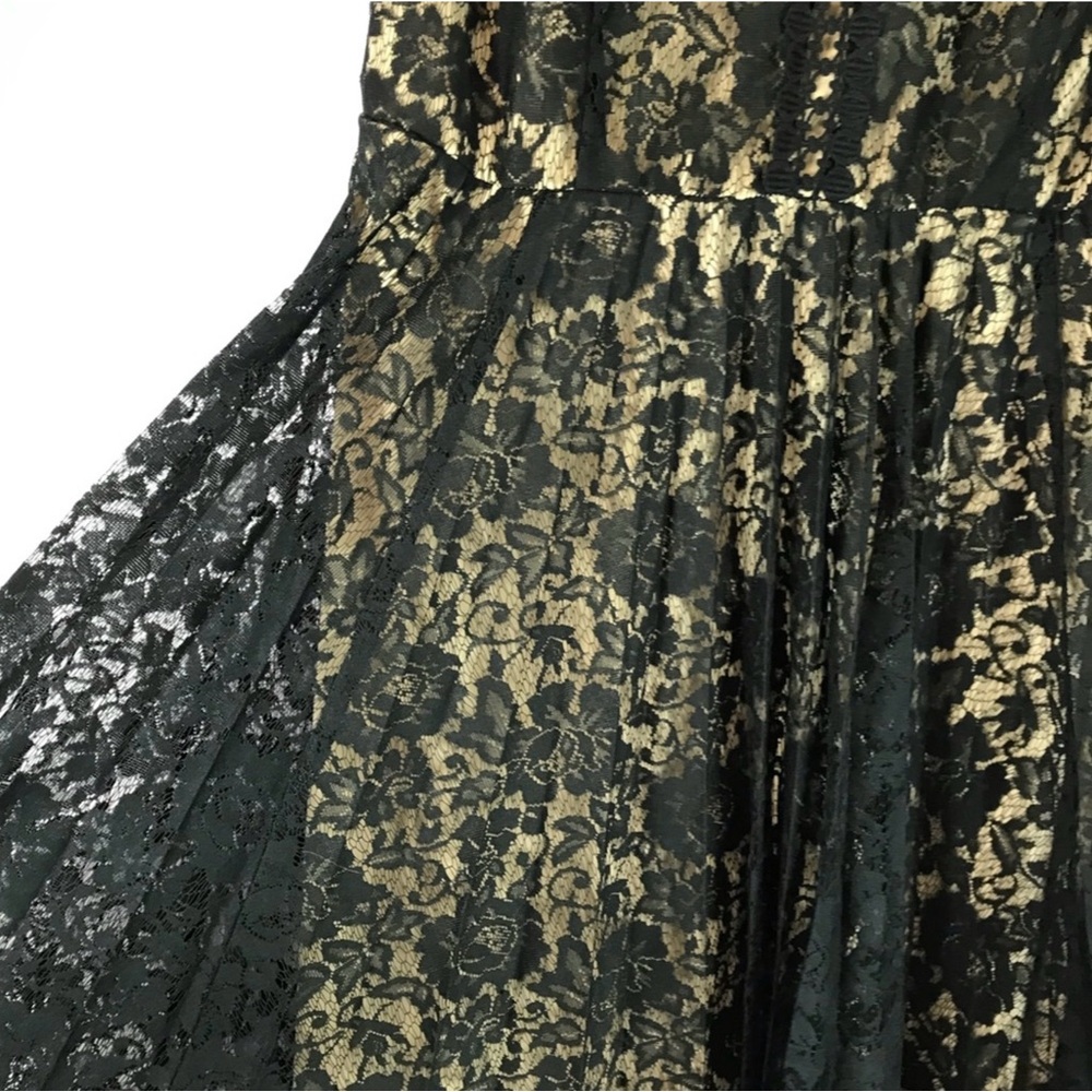 Lane Bryant Black Lace Fit and Flare Dress 18W - Picture 8 of 10